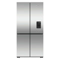 Fisher & Paykel Series 7 690L Quad Door Fridge - Stainless Steel - Ice and Water - RF730QNUVX1