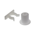 Adoored Door Clip - 40mm White - Plastic - Easy Installation Benefit - SuperSaverAU - view 1