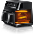 Braun TwinCook 5 Pro Air Fryer 10L - Black - Dual Drawers, Sync and Match, Eight Programs - TD5073BK
