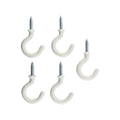Everhang Cup Hooks - 12mm - PVC - Easy to Install - 5 Pack - SuperSaverAU - view 1