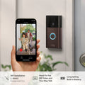 Ring Battery Video Doorbell, Venetian Bronze - Wireless with Night Vision & 2-Way Talk