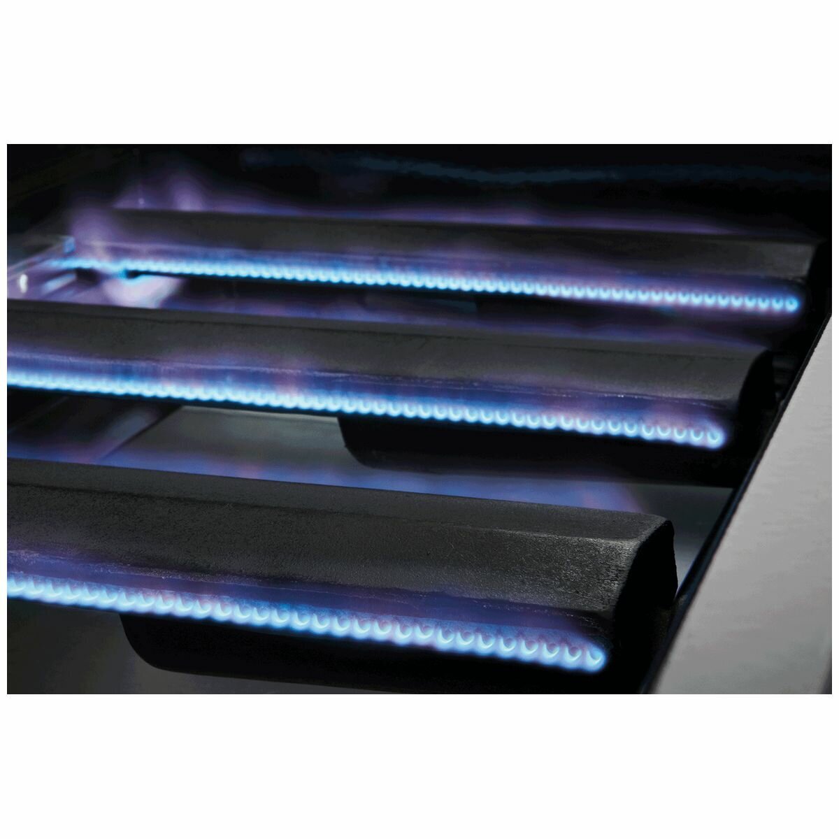 Beefeater 1200 Series 4 Burner LPG BBQ with Trolley and Side Burner - Black - BMG1241BB