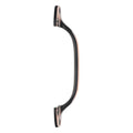 Zenith 108-135mm Florentine Bronze Zinc Alloy Heavy Duty D Shape Door Handle