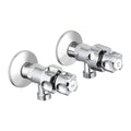 Shaw Mason Chrome Universal Washing Machine Conversion Kit - 70mm x 82mm x 150mm - Easy Installation - Space-Saving Design - SuperSaverAU - view 1