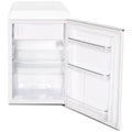 Husky 118L retro style bar fridge - white, 12L freezer compartment, adjustable shelves - HUSRET135WHHU
