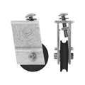 Rolltrak Adjustable Steel Carriage - 34mm x 45mm - Steel - Acetal Roller - SuperSaverAU - view 1
