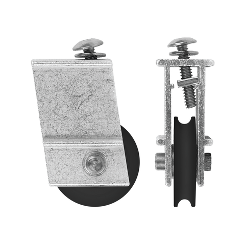 Rolltrak Adjustable Steel Carriage - 34mm x 45mm - Steel - Acetal Roller - SuperSaverAU - view 1