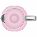 Smeg 50s Retro Style 800mL Mini Electric Kettle - Pink, 1400W, Double Wall - KLF05PKAU