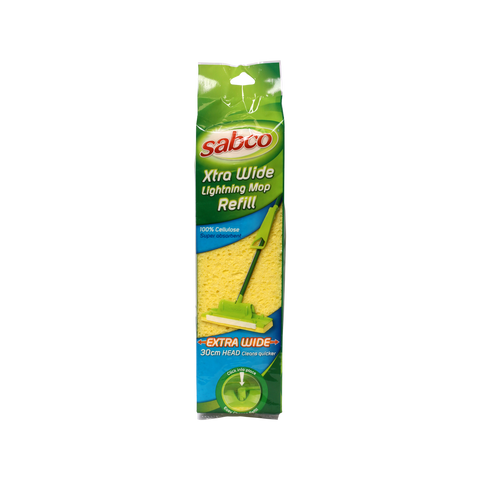 Sabco Xtra Wide Mop Refill 30cm Cellulose Super Absorbent - SuperSaverAU - view 1