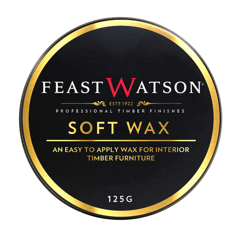 Feast Watson Soft Wax - 125g - Oil Based - Clear Satin Finish - SuperSaverAU - view 1