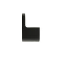 Zenith 62mm Matte Black Zinc Alloy Radius Robe Hook