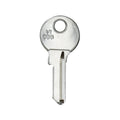 Ehi vi086 Silver Blank Key - Nickel Plated Brass - Key Duplication Solution - SuperSaverAU - view 2