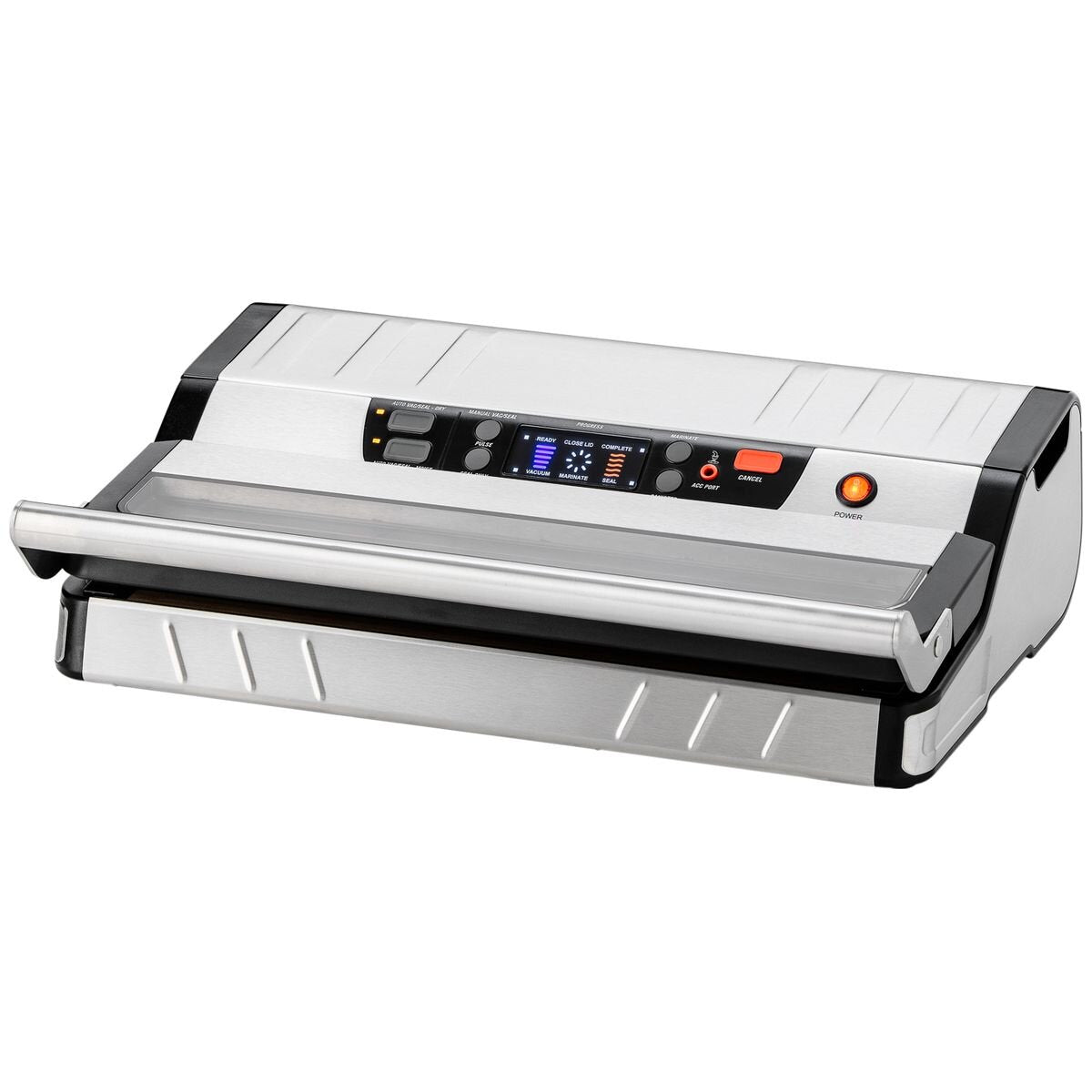 Proline Stainless Steel Vacuum Sealer - 40cm Seal Bar - Progressive Dual Seal - Lit Viewing Window - VS-I40-1