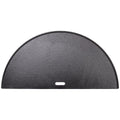 Kamado Joe Big Joe half moon cast iron reversible griddle - Smooth and ribbed sides - BJ-HCIGRIDDLE