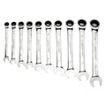 Craftright 10 Piece Metric Gear Spanner Set 40CR Steel