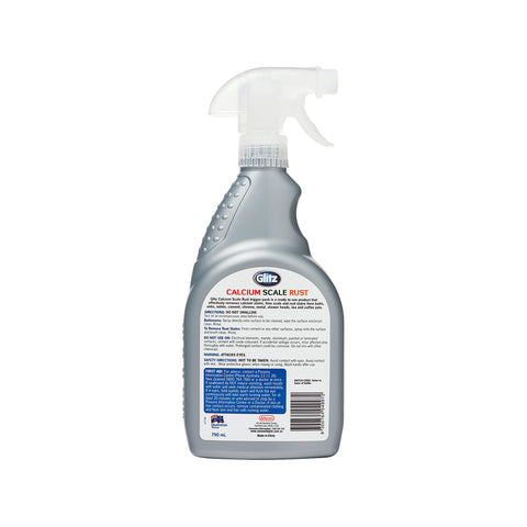 Glitz Calcium, Scale and Rust Remover, Ready-to-Use Trigger, 750ml