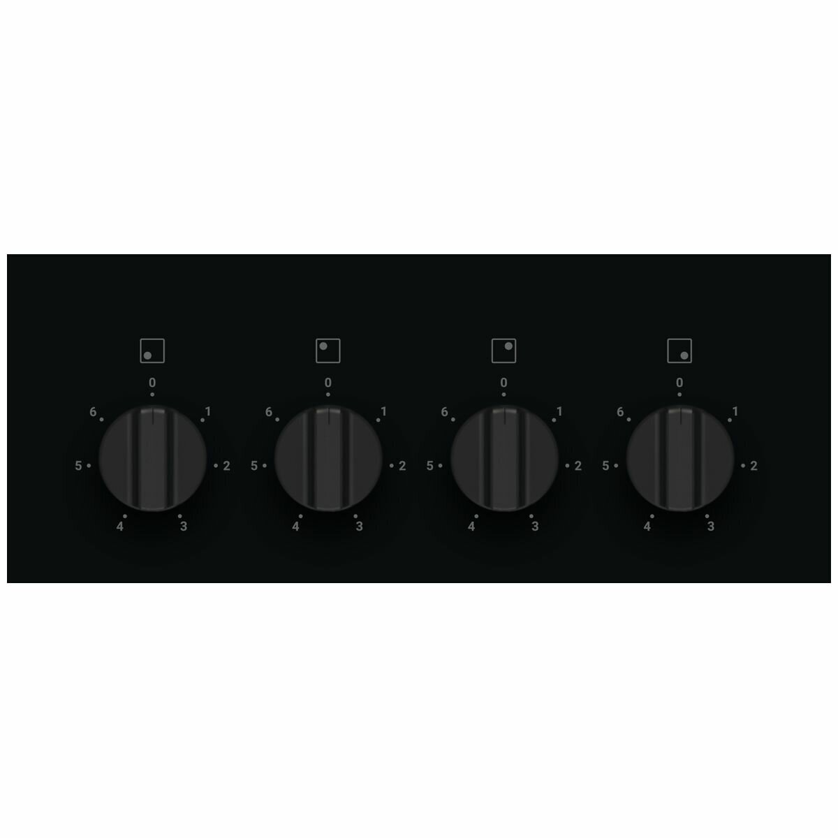 Chef 90cm Electric Ceramic Cooktop - Black, Control Knobs, Hot Surface Indicator, 6 Power Levels - CHC942BB