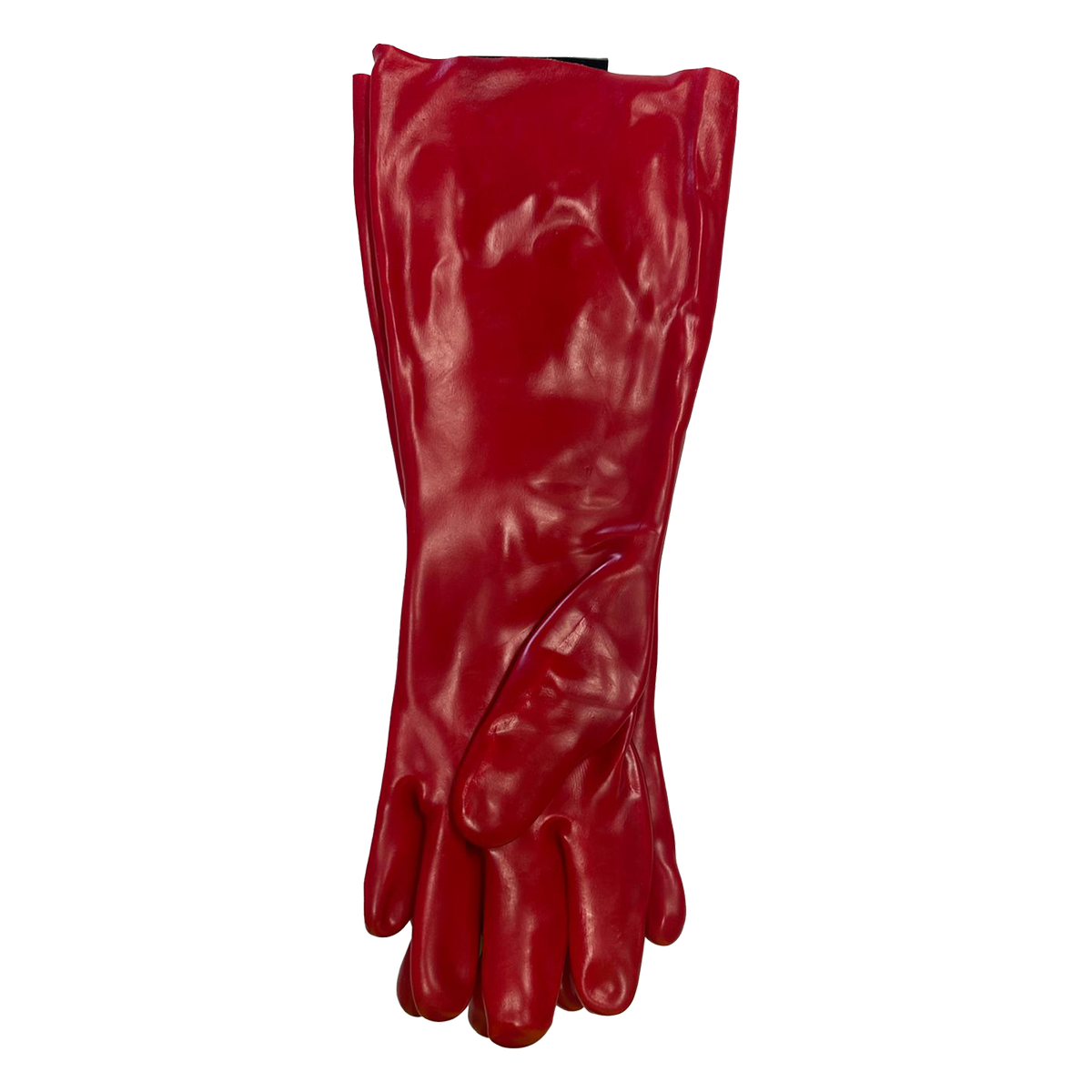 Craftright 45cm Long Red PVC Gloves - Chemical Protection - One Size - SuperSaverAU - view 3
