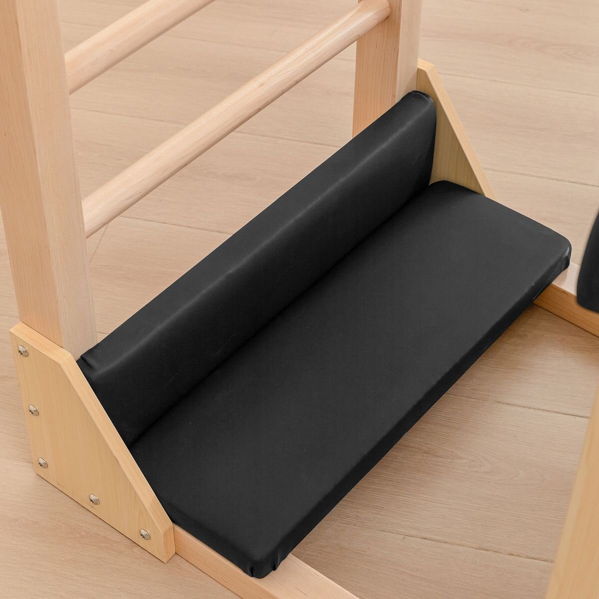 Lifespan Fitness Pilates Ladder Barrel - Maple Frame - PU Leather - 150kg User Capacity - LFRF-LADDERB