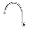 Shaw & Mason 250mm Chrome Swivel Wall Mounted Spout 4 Star WELS 7.5L/min
