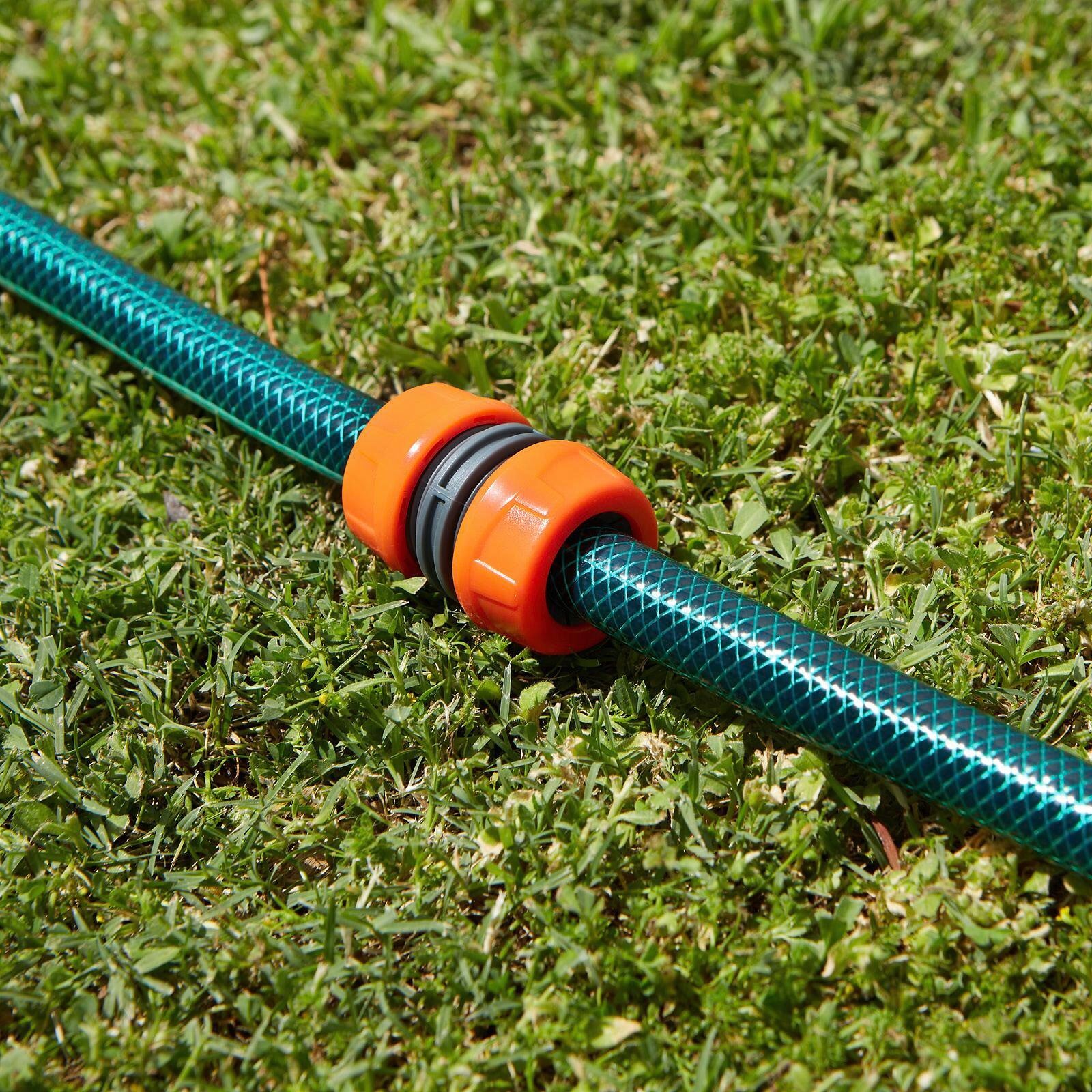 Pope 12mm Hose Joiner Repairer - Orange Poly Garden Hose Mender