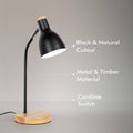 Verve Design Black Lexi Desk Lamp - Adjustable Head - 150mm x 420mm - SuperSaverAU - view 3