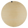 Crafted Small Round Mirror - 25cm - Plywood - Pre-Installed Hook - SuperSaverAU - view 2