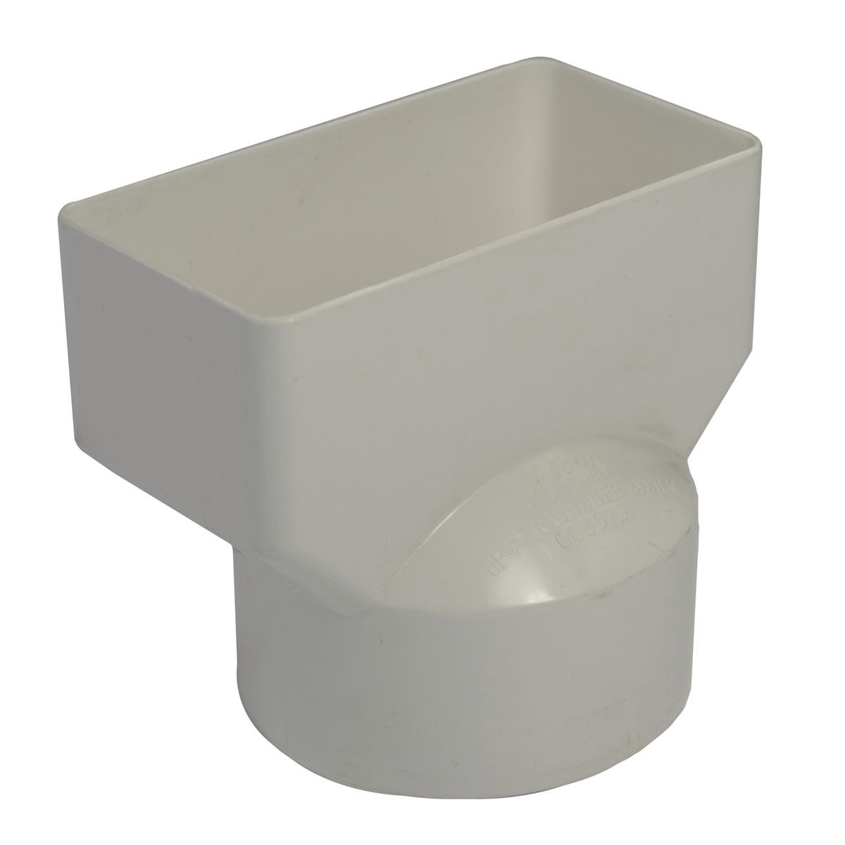 Icon Plastics 100x50mm to 90mm Surf Mist PVC Adaptor - Durable - Cost Effective - SuperSaverAU - view 1
