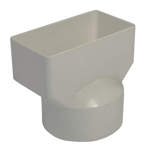 Icon Plastics 100x50mm to 90mm Surf Mist PVC Adaptor - Durable - Cost Effective - SuperSaverAU - view 1