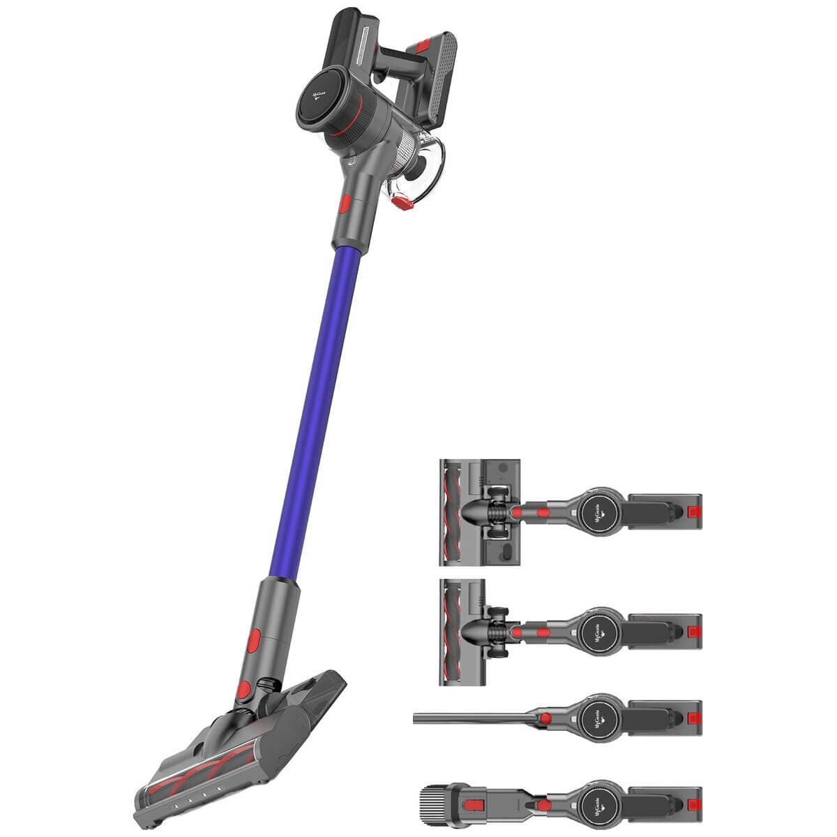 MyGenie X-Lite Hydra Glide Pro cordless stick vacuum - detachable mop, up to 35 minutes, blue - 10005020