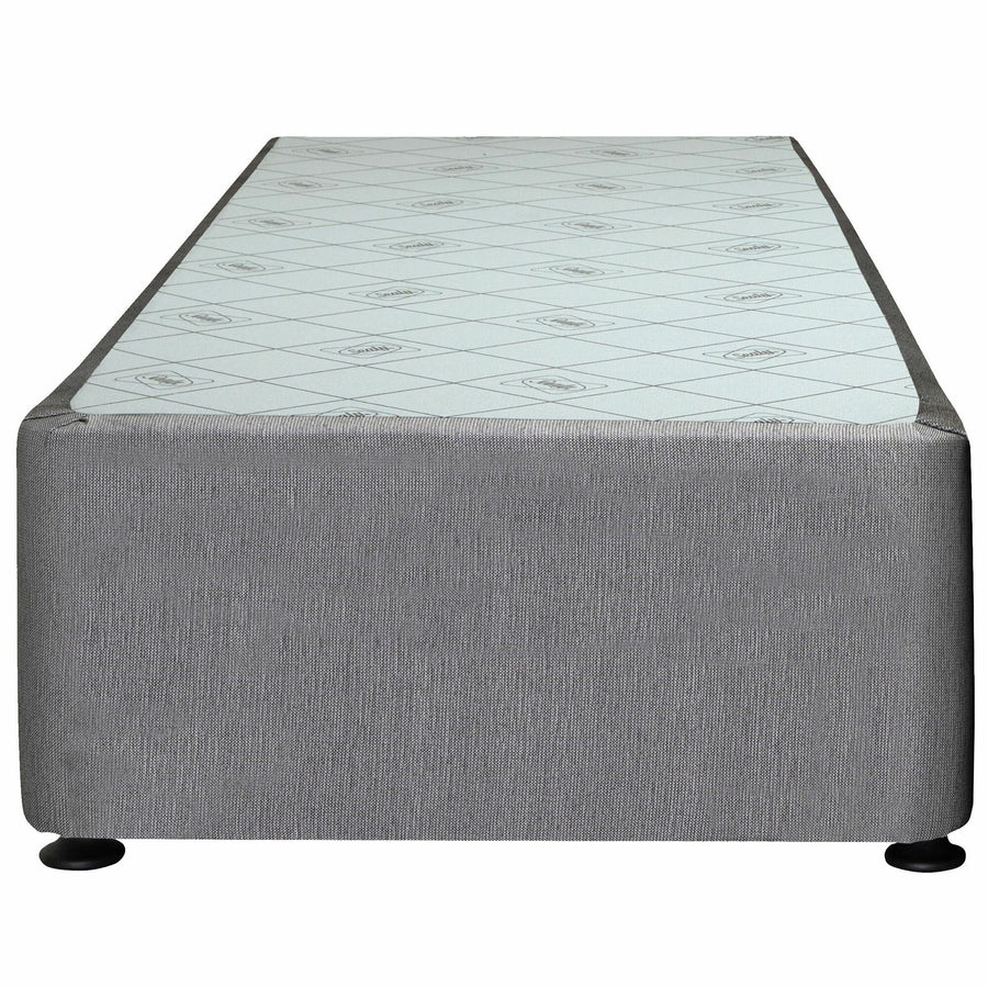 Sealy Long Single Spacesaver Base Right Drawers - Charcoal Fabric, Patented Module Support - 728151