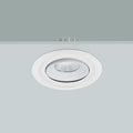 Deta 90mm Downlight Conversion Plate for 115-130mm Cutout, Metal, Indoor DET008