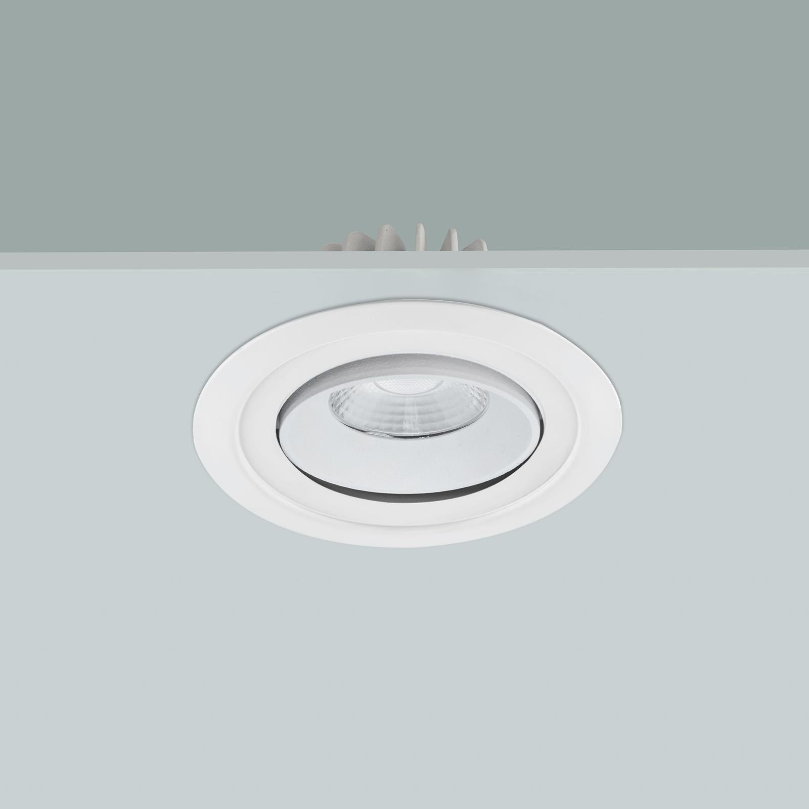 Deta 90mm Downlight Conversion Plate for 115-130mm Cutout, Metal, Indoor DET008