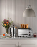 Dualit Classic Chrome Kettle 1.7L - Polished Finish, 2300W Fast Boil, Pure Pour Spout - 72795