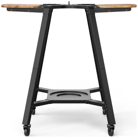 Gozney Arc and Arc XL Stand - Powder-Coated Steel With Acacia Wings and Locking Castors - AA1858