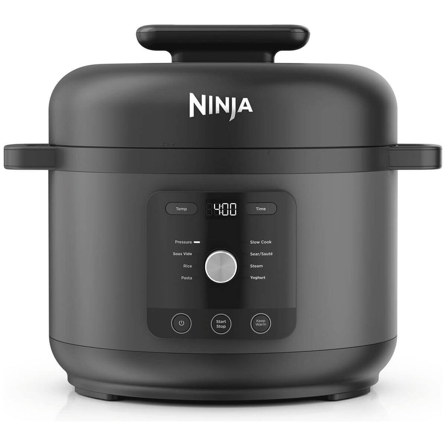 Ninja HyperHeat 9-in-1 Multicooker 6L - Dark Grey, 1200W, Pressure Cook, Slow Cook, Sous Vide - PC201ANZ