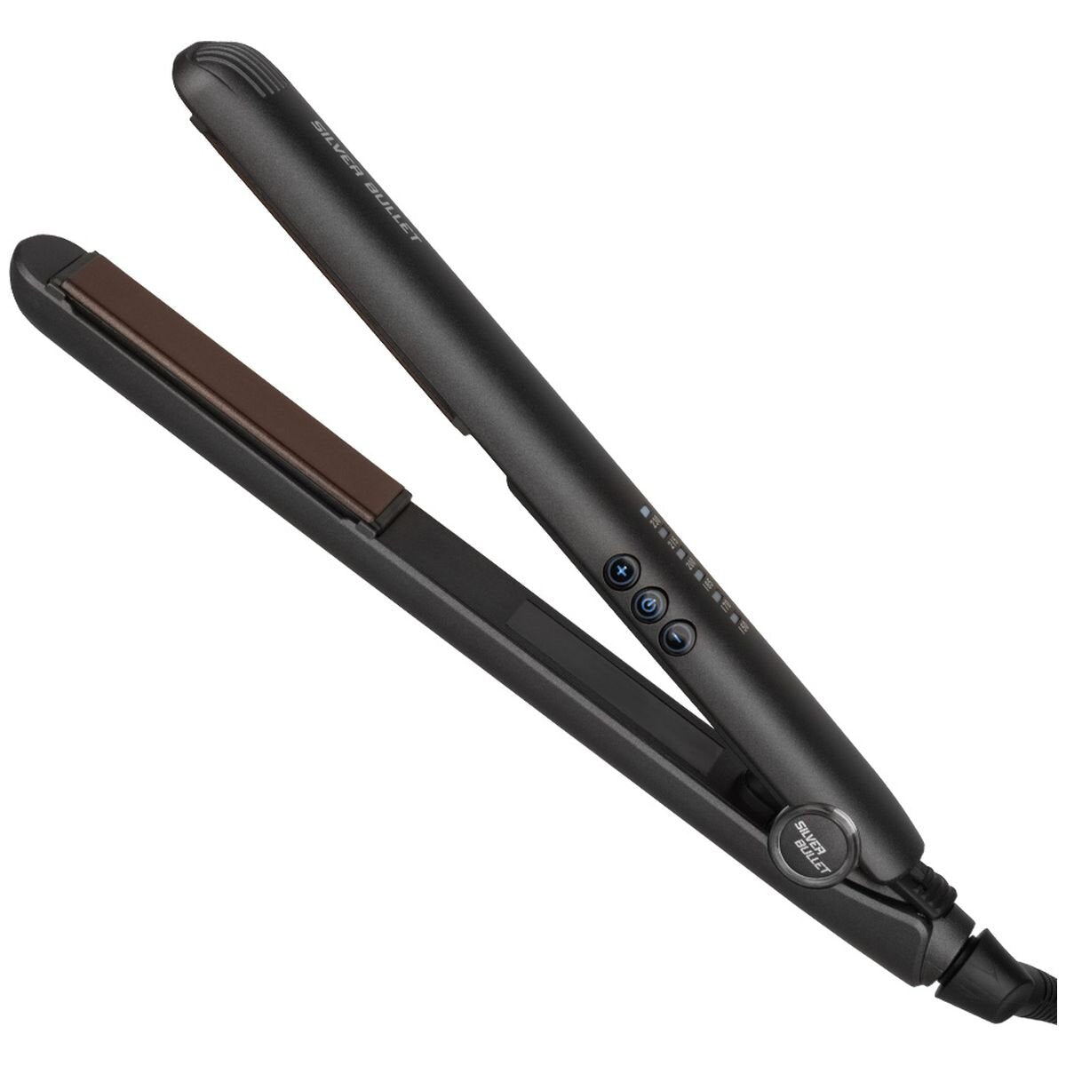 Silver Bullet Keratin 230 ceramic tourmaline digital straightener - 25mm floating plates - 900499
