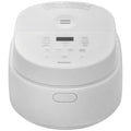Panasonic Premium 5.5-cup rice cooker - 10 auto menus, Binchotan charcoal-coated pot, white - SR-DL104WST