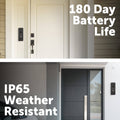 Orion Grid Connect Smart Rechargeable 2K Video Doorbell Camera DC61HA Wireless Outdoor