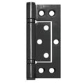 Austyle Black Stainless Steel Fast Fix Non Mortise Flush Hinge 100mm x 47mm x 2.5mm - SuperSaverAU - view 1