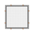 Rolltrak 9mm Clear Flyscreen Clip - Offset - 20 Pack - Durable & Easy Removal - SuperSaverAU - view 4