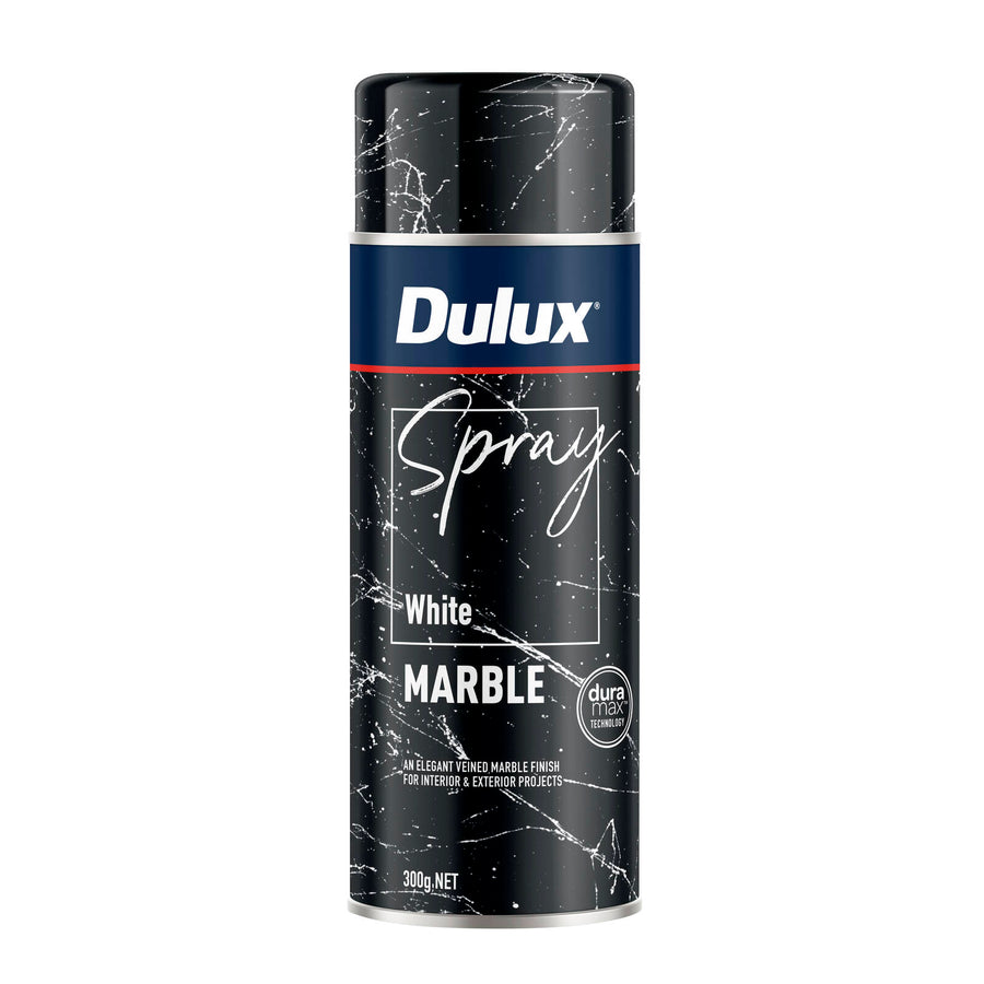 Dulux 300g Marble White Effects Spray Paint, Decorative Marble Finish for Metal, Wood & Plastic
