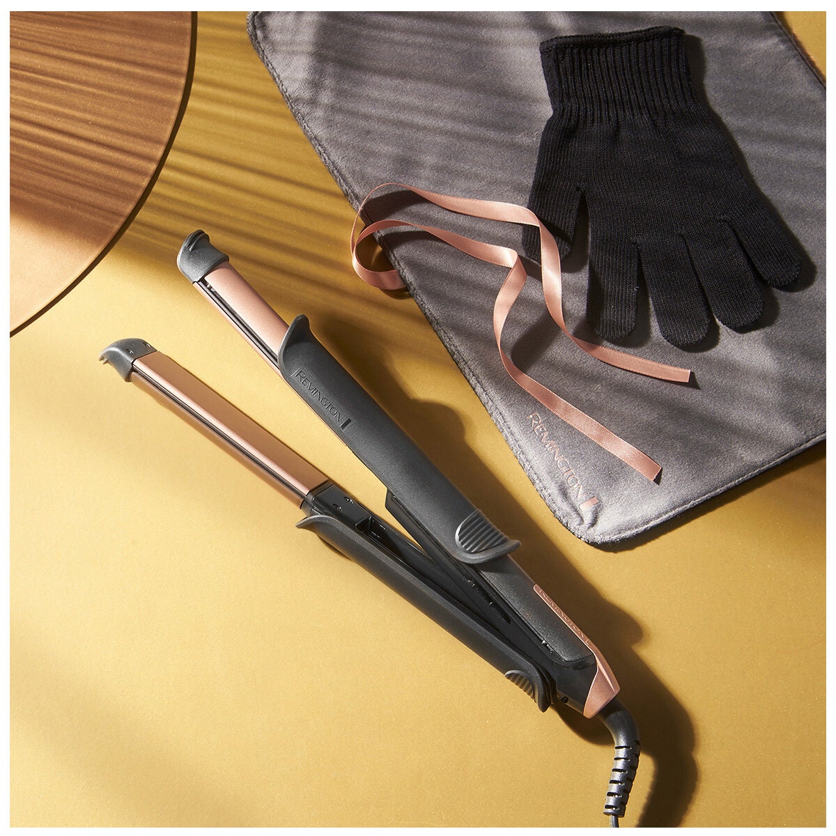 Remington ONE Straight and Curl Styler - Two-in-One - 32mm Curl Barrel - 110mm Plates - S6077AU