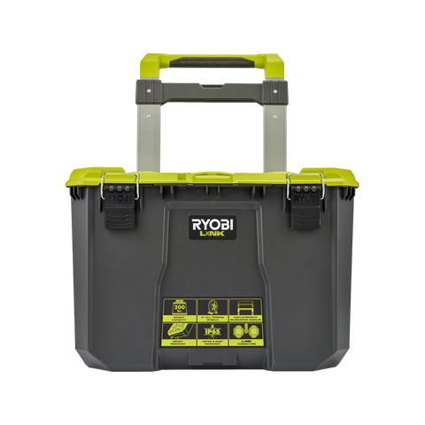 Ryobi Link Rolling Toolbox - Modular Storage Solution 508mm x 755mm - Durable, Mobile - SuperSaverAU - view 1