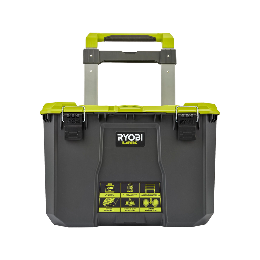 Ryobi Link Rolling Toolbox - Modular Storage Solution 508mm x 755mm - Durable, Mobile - SuperSaverAU - view 1