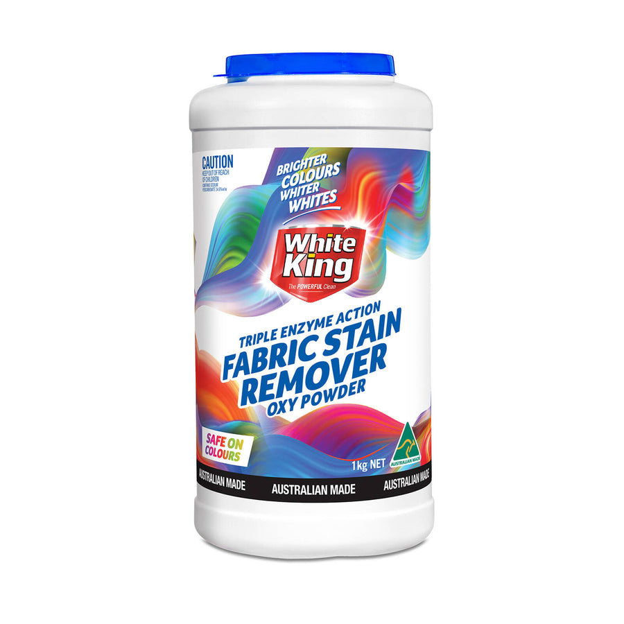 White King Oxy Powder Fabric Stain Remover 1kg