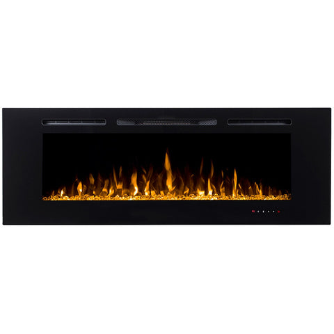 Modern Flames Challenger 60 Inch Electric Fireplace - Black, Remote Control, 7.5 Hour Auto Off Timer - CEF-60B