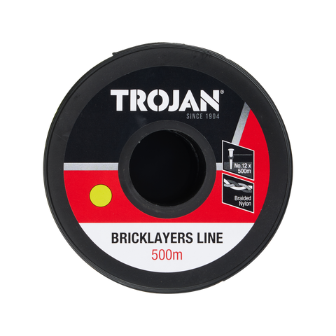 Trojan 500m Brickline - Green Nylon Marking Line for Fencing & Gardening - SuperSaverAU - view 2