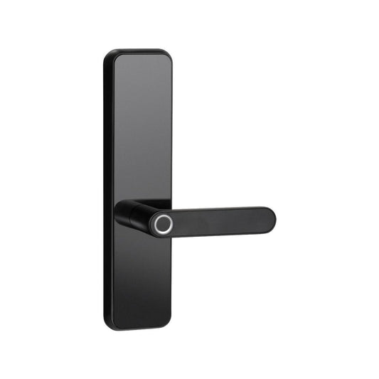 Lemaar Black Rectangle Latch Smart Lock - 5 Entry Functions - 67mm x 270mm