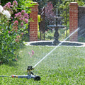 Pope Rainjet Impact Sprinkler Diecast Zinc 25m Coverage Grey